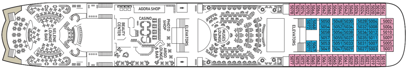 Celestyal Cruises Celestyal Olympia Deck 5.png